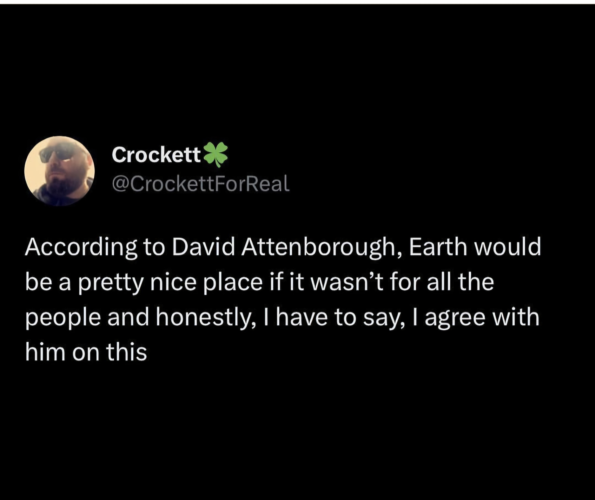 I agree